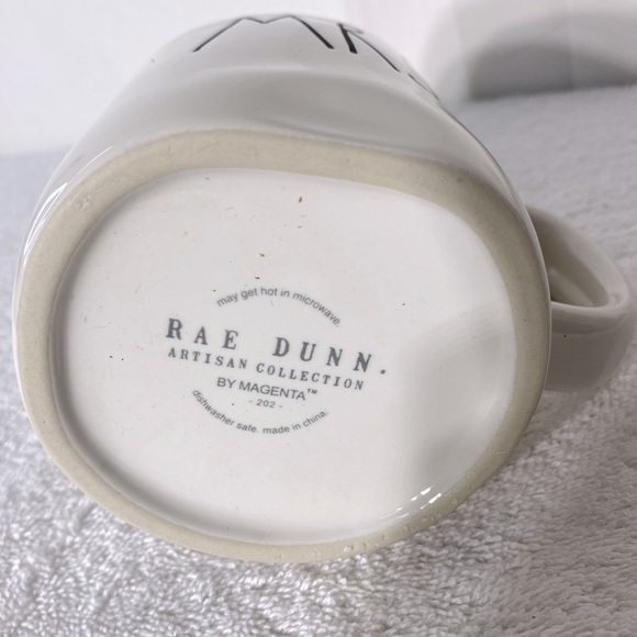 Raw Dunn Cream Oversized Asymmetrical Mrs. Mug Coffee Cup - Picture 2 of 8